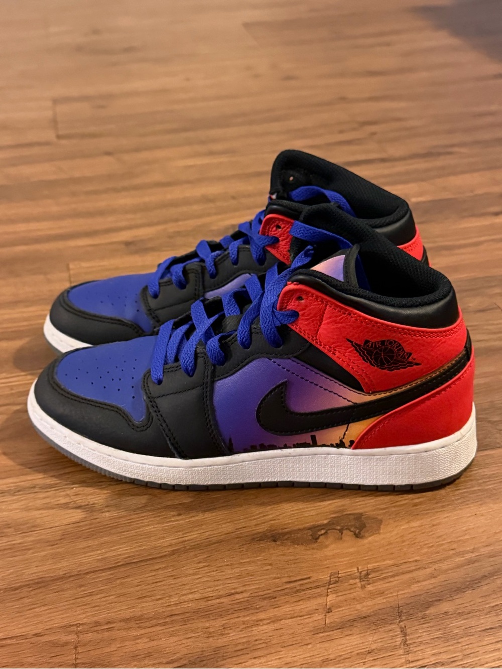 Jordan Sneakers skyline design